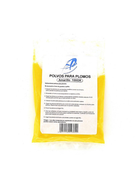 Pó Plastificante Yuki Amarelo 100gr